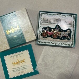 The White House historical Association Christmas ornament 2001